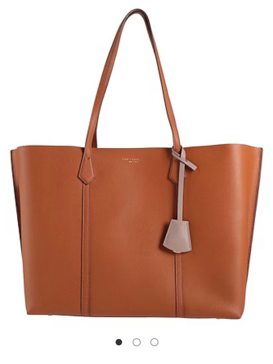 Tory Burch Handbags - Tory Burch Cognac Leather Tote with Contrast Tag